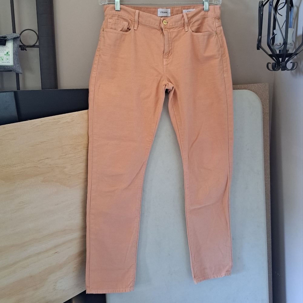 Women's Frame Le Garson Washed Clay Jeans sz 27